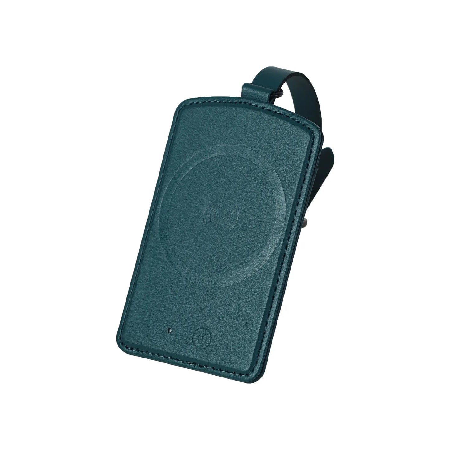 Trackable Leather Luggage Tag – Apple Find My Compatible