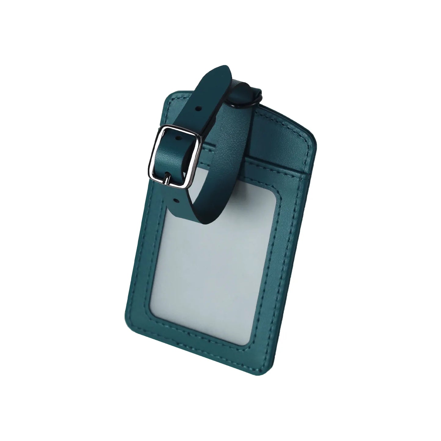 Trackable Leather Luggage Tag – Apple Find My Compatible