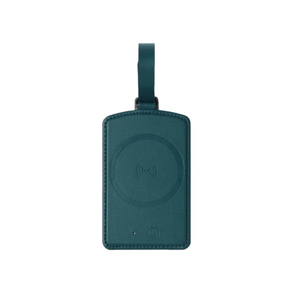 Trackable Leather Luggage Tag – Apple Find My Compatible